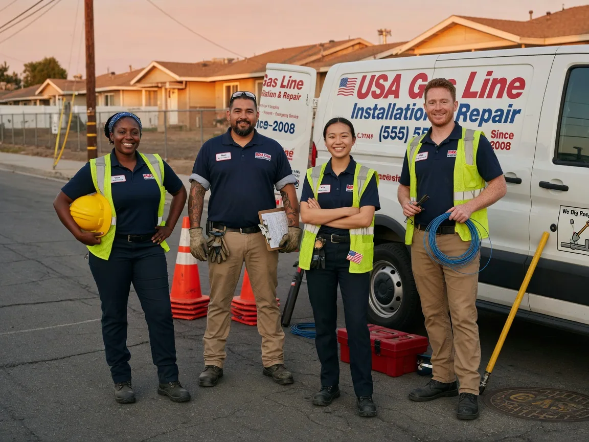 Gas Line Installation company in Centerport, PA